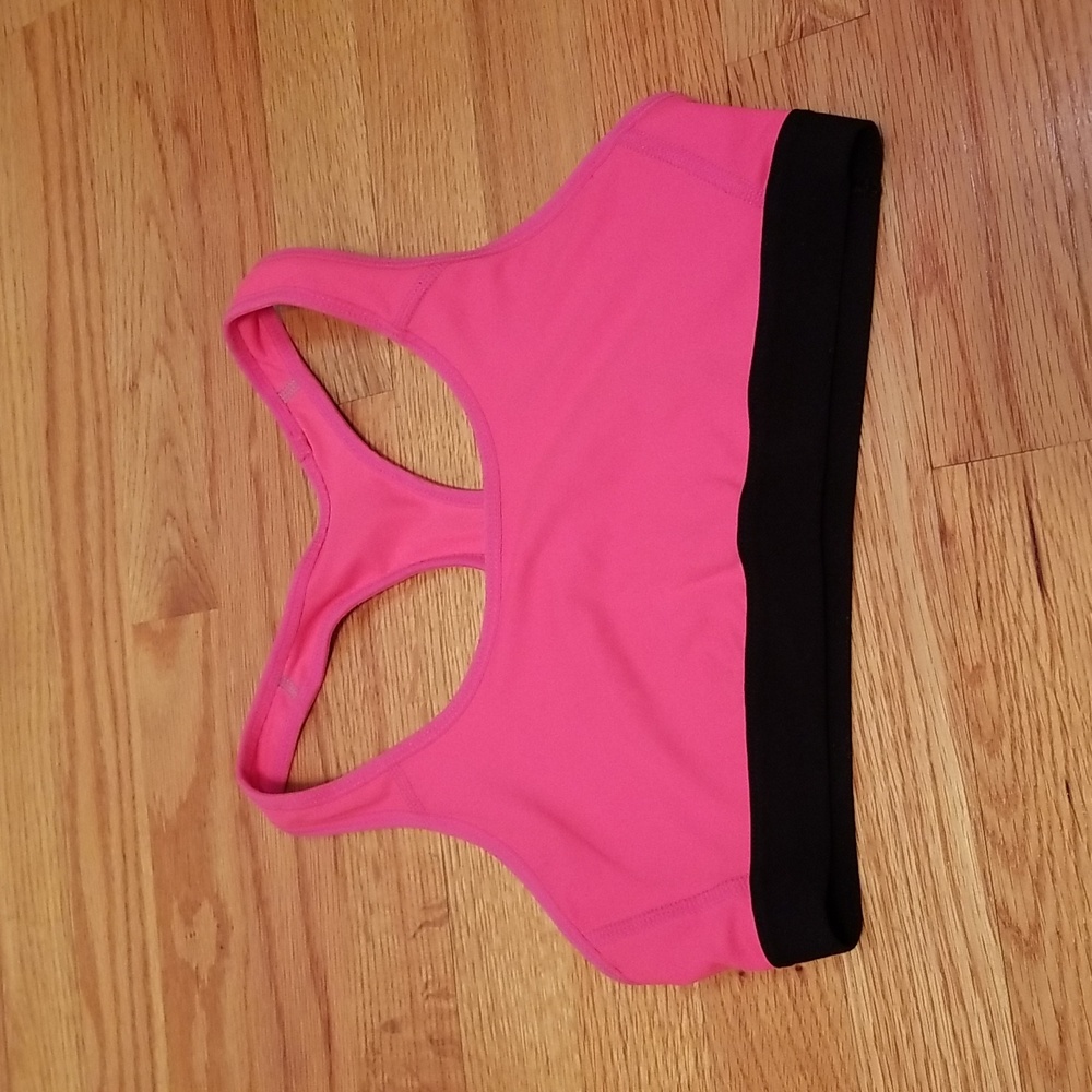 Champion Pink and Black Sports Bra